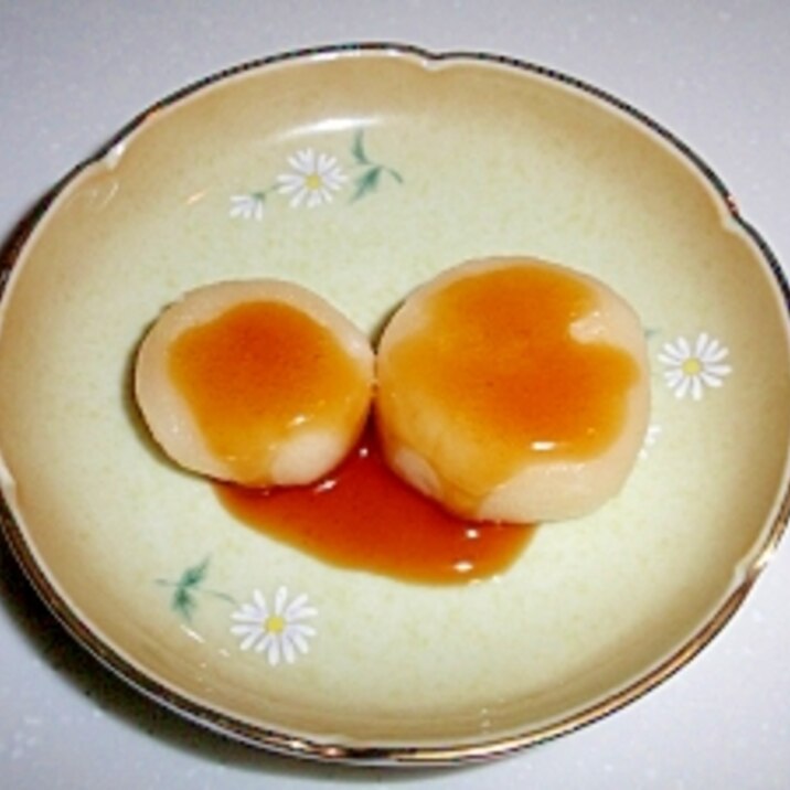 豆腐のみたらし団子